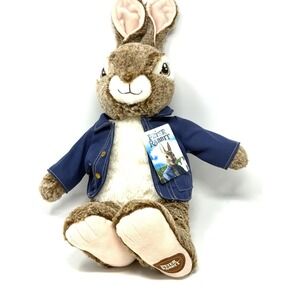 Peter Rabbit Movie Plush DanDee Blue Jacket‎ Coat  21" Easter Stuffed Animal